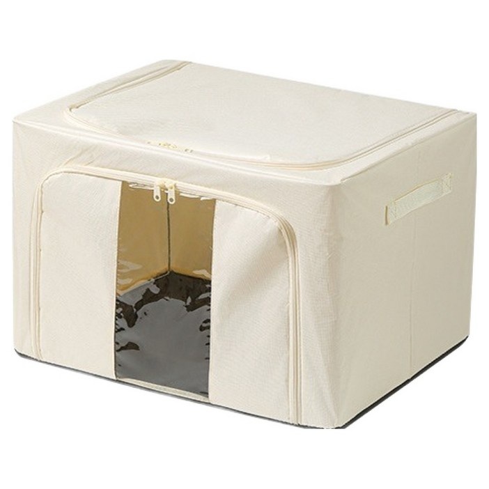 로이홈 투명창 접이식 2도어 오픈 의류 수납 보관 가방