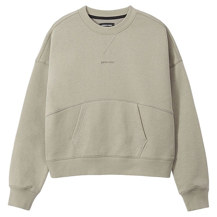 팬암 여성용 스몰 폰트로고 맨투맨 3161