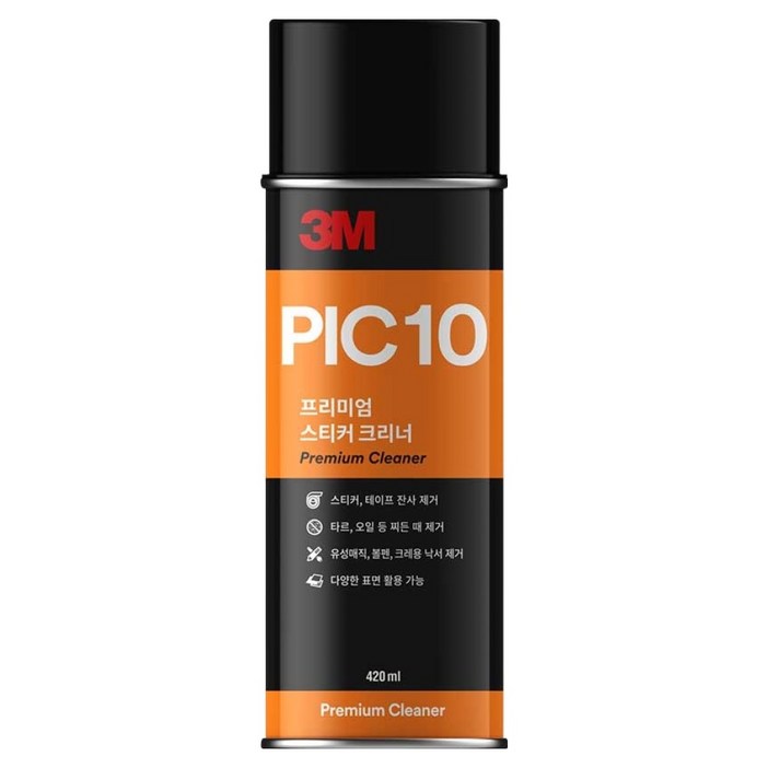 쓰리엠 PIC10 프리미엄 스티커 크리너 420ml