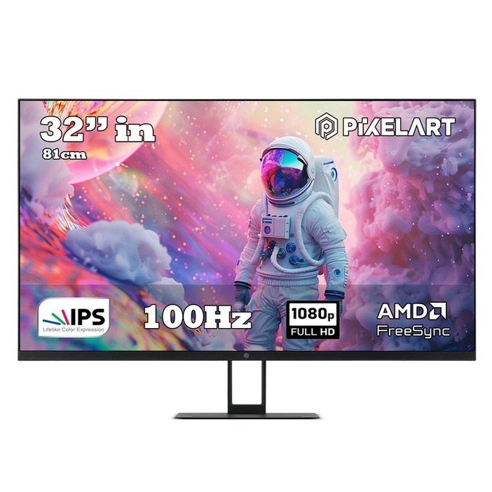 픽셀아트 FHD IPS 100Hz 게이밍 모니터, 81cm, PA3242IPS일반