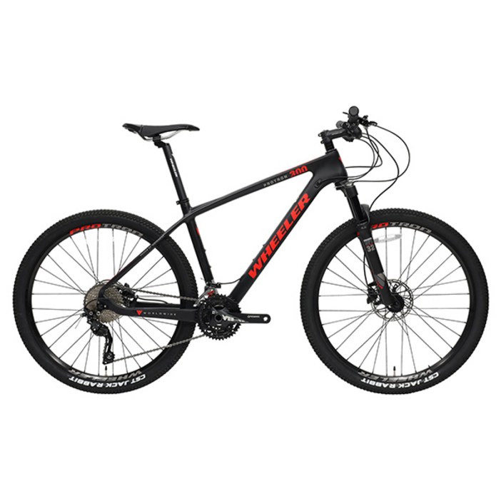 휠러 시마노 데오레 카본 MTB 자전거 프로트론300 17.5 방문설치