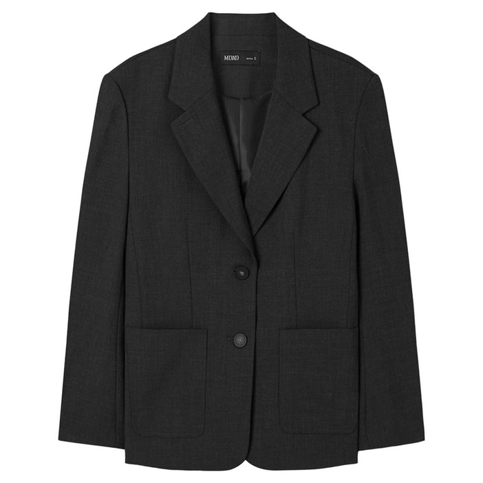 미쏘 여성용 테일러드 오버핏 자켓