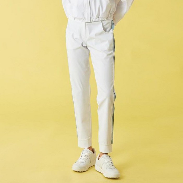 HALEY 여성용 사이드 배색 조거 팬츠 HSBWP1302