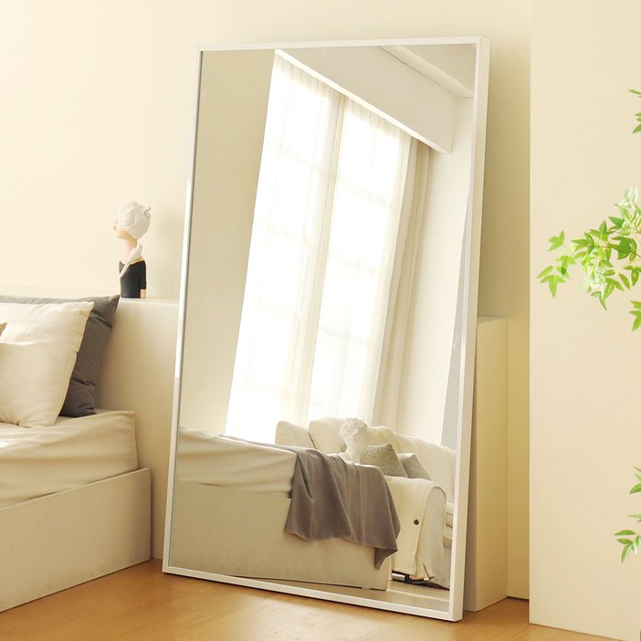 포메리트 모던 전신거울 H1700 스탠드형 방문설치