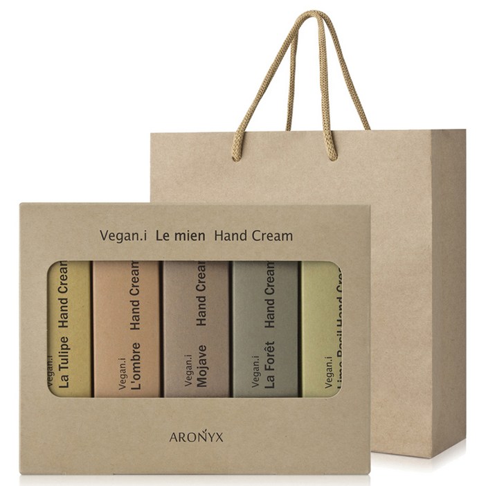 아로닉스 비건아이 르 미앙 핸드크림 + 쇼핑백