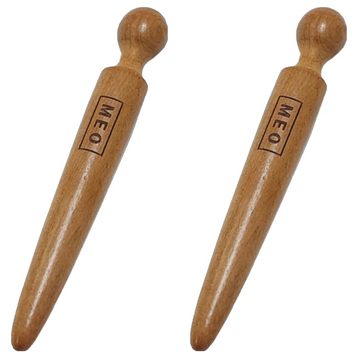 MEO 우드 마사지 장미목 펜슬괄사