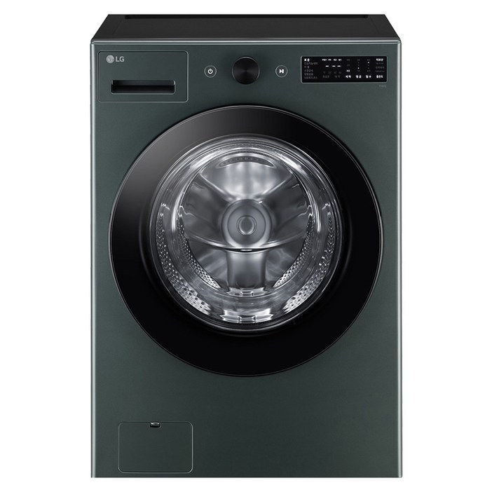 LG전자 트롬 오브제컬렉션 드럼세탁기 FG21GN 21kg 방문설치, FG21GN, 네이처 그린
