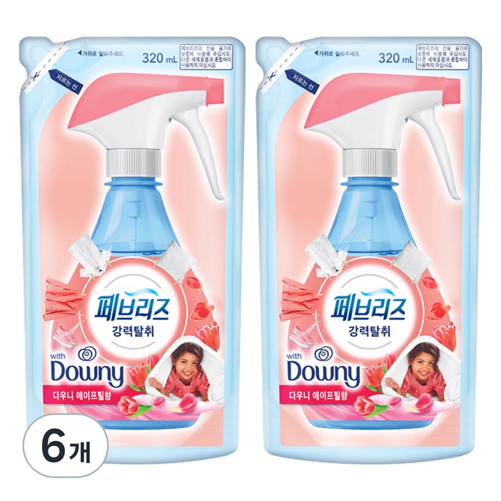 페브리즈 섬유탈취제 다우니 에이프릴향 리필