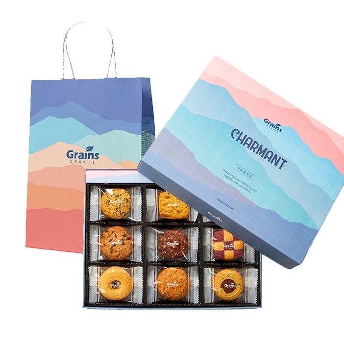 그래인스쿠키 샤르망 쿠키 세트