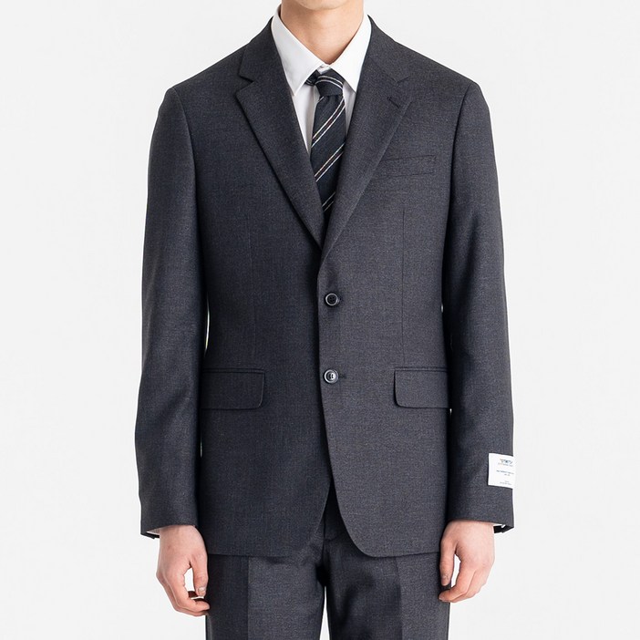 킨록 남성용 TWILL 슬림 수트 자켓