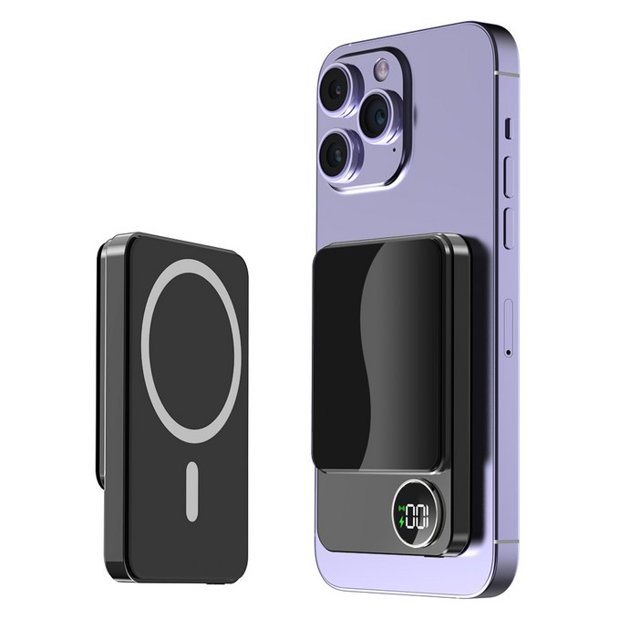 대용량 15W무선충전 PD22.5W QC3.0 맥세이프 호환 맥세이프보조배터리 10000mAh