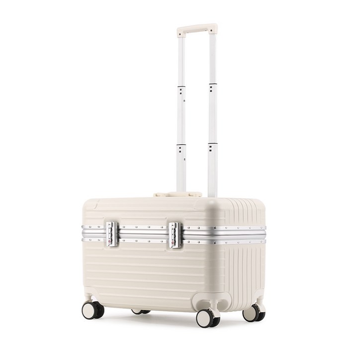 Ramcoco 남녀공용 기내용 상단 개방형 PC 하드 캐리어