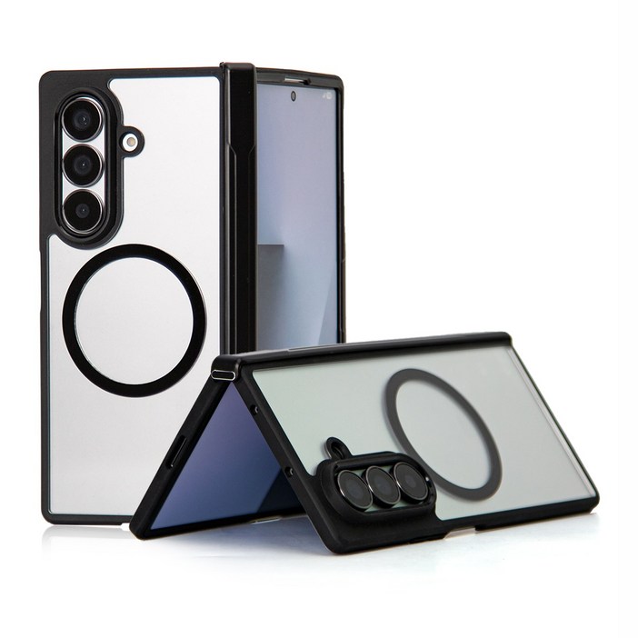 윰스모르 2배자력 갤럭시 Z 폴드맥세이프 힌지보호 휴대폰 케이스