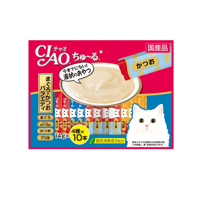 이나바 고양이 챠오츄르 버라이어티 간식