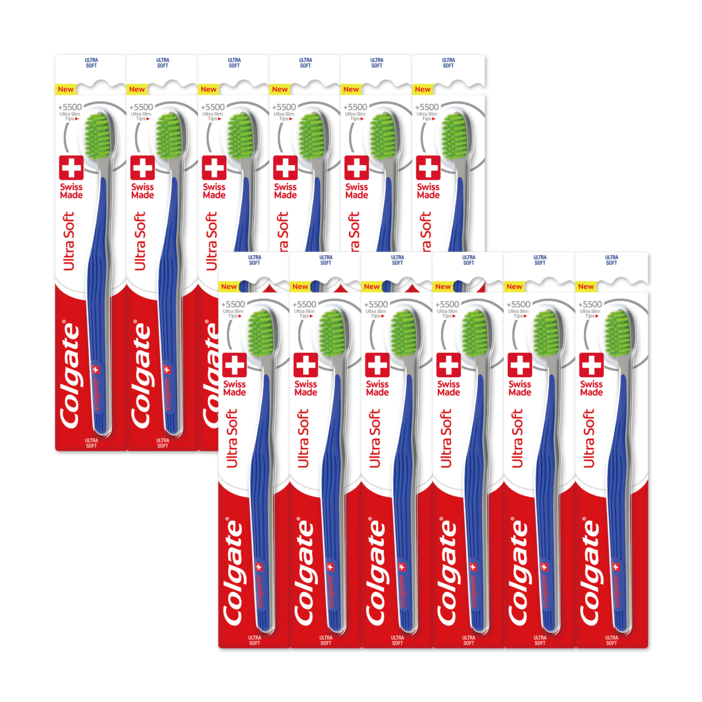콜게이트 칫솔 스위스 울트라 소프트1입 x 12팩, 12개, 1개 콜게이트 칫솔 스위스 울트라 소프트1입 x 12팩, 12개, 1개