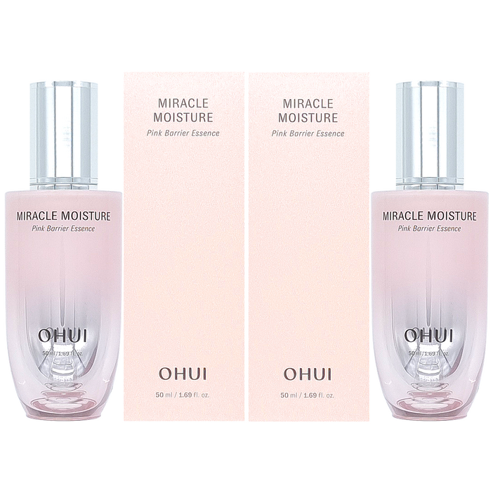 OHUI 미라클 핑크 에센스 50ML 1+1 세라마이드 성분 함유