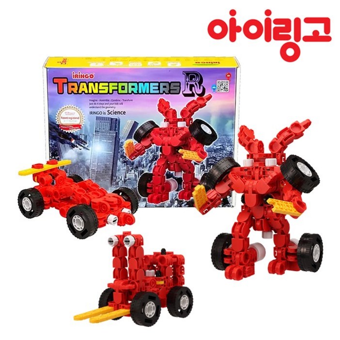 아이링고 트랜스포머R 3D 관절 블록 장난감 120pcs, 1개 아이링고 트랜스포머R 3D 관절 블록 장난감 120pcs, 1개
