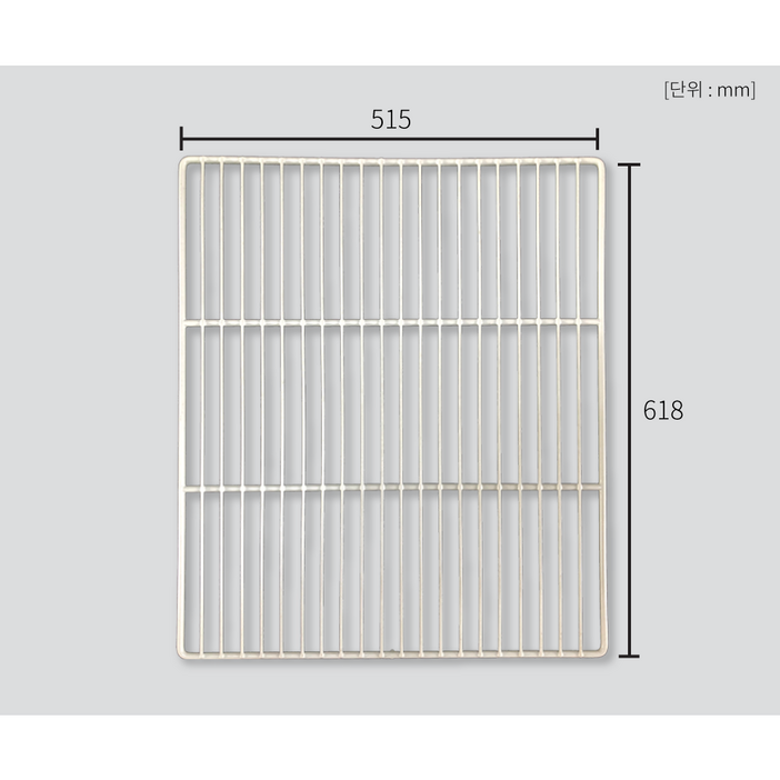 스타리온 업소용 냉장고 45박스 수직 직냉 선반(W515*H618) 고리포함