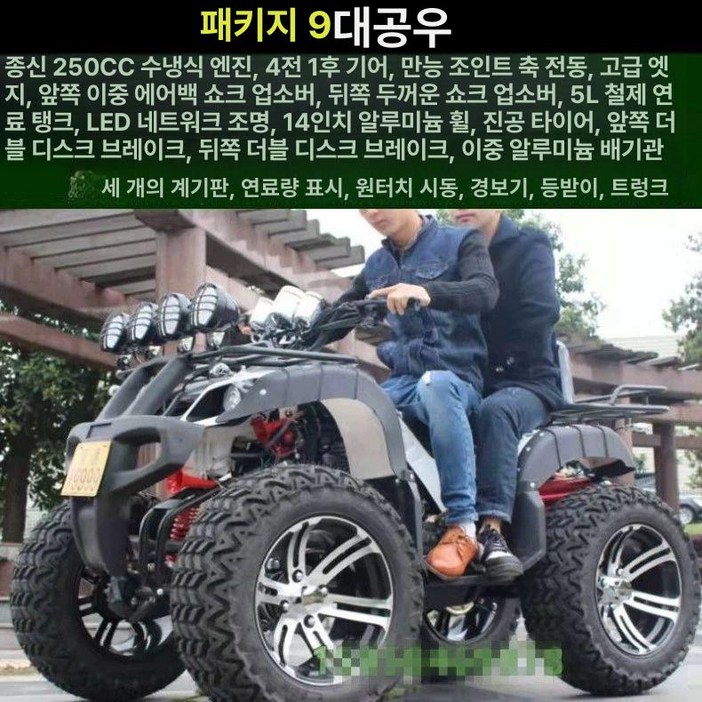 사륜 오토바이 사발이 팜트럭, 대형 불 패키지 9, 기본 모델명품번