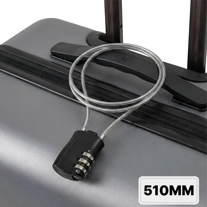 벨로브 다용도 롱 와이어 자물쇠 번호키 자전거 캐리어 자물쇠