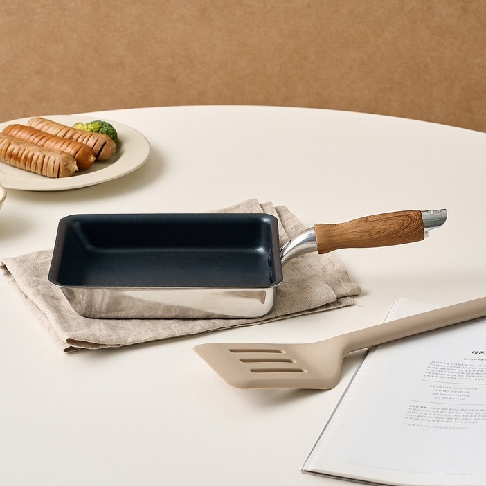 모던하우스 인덕션 미니 넌스틱코팅 계란말이팬 13 X 18 cm