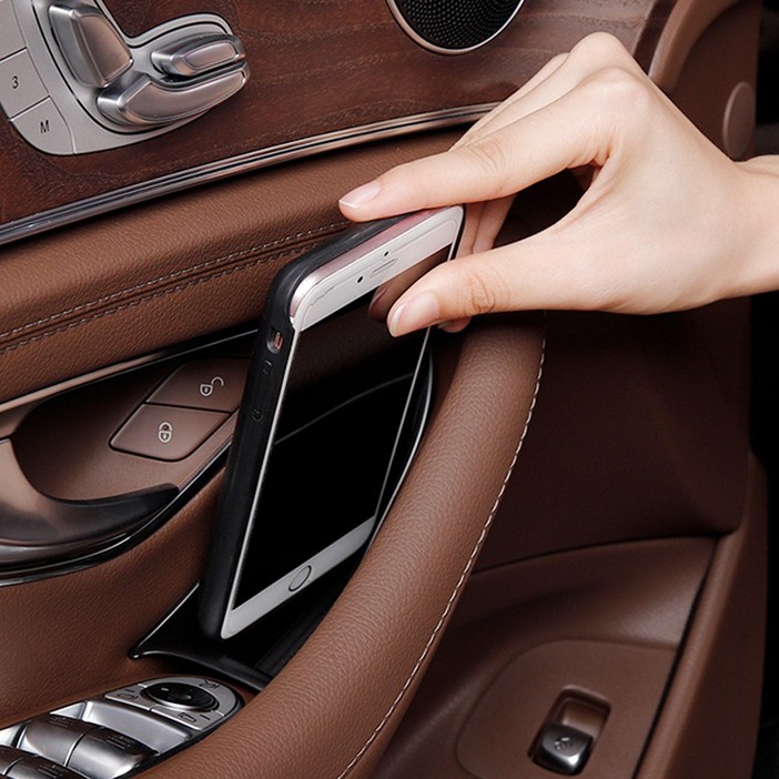 벤츠 E클래스 W213 E220d 300 도어포켓 수납 정리함 호환 용품, 1세트 벤츠 E클래스 W213 E220d 300 도어포켓 수납 정리함 호환 용품, 1세트