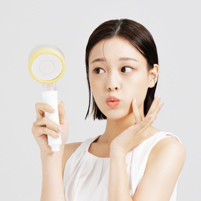 워터웰 비타민 캡슐 필터 샤워기 수압상승 샤워기헤드, 1개, 혼합색상