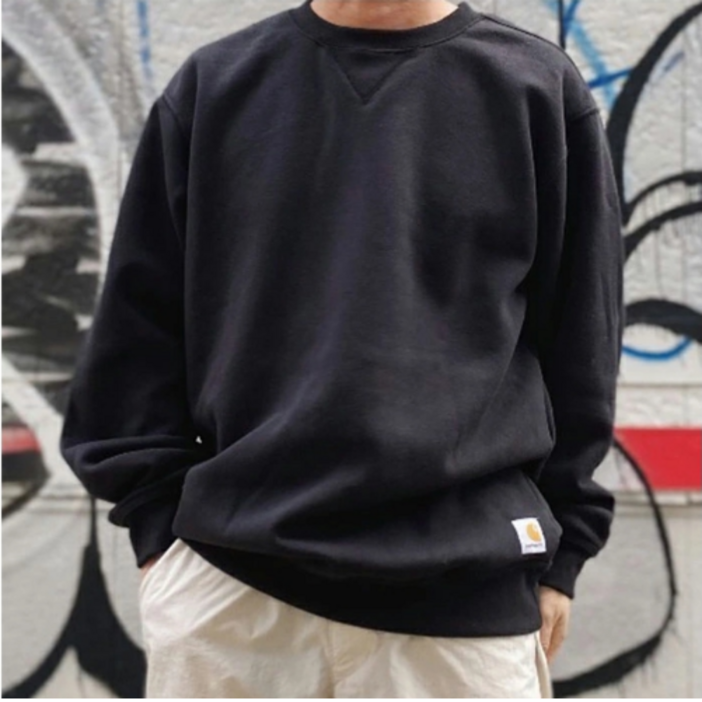 칼하트 맨투맨 기모 K124 오리지널 레귤러핏