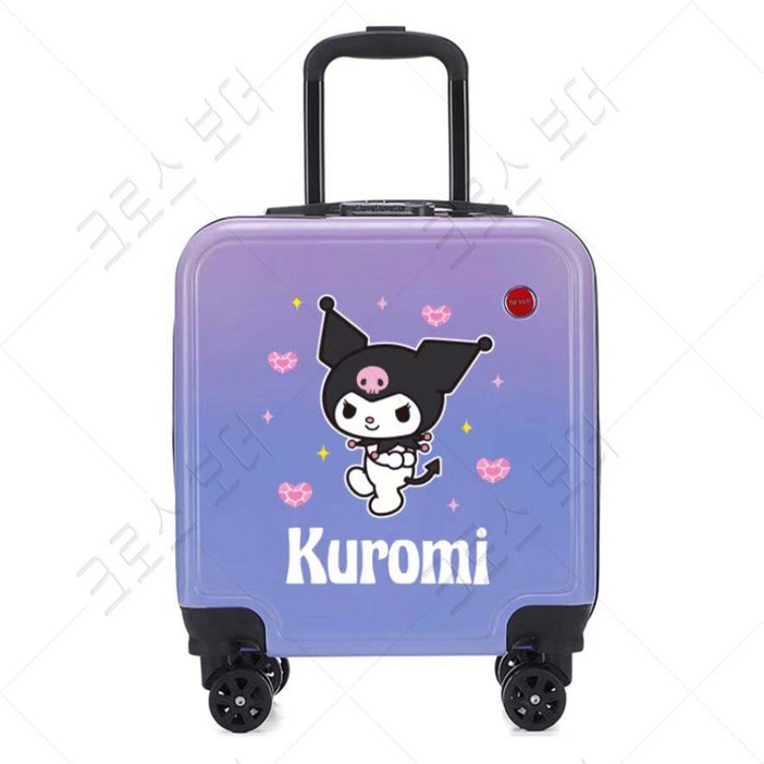 크로스보더  캐리어 쿠로미 시나모롤 마이멜로디 캐리어