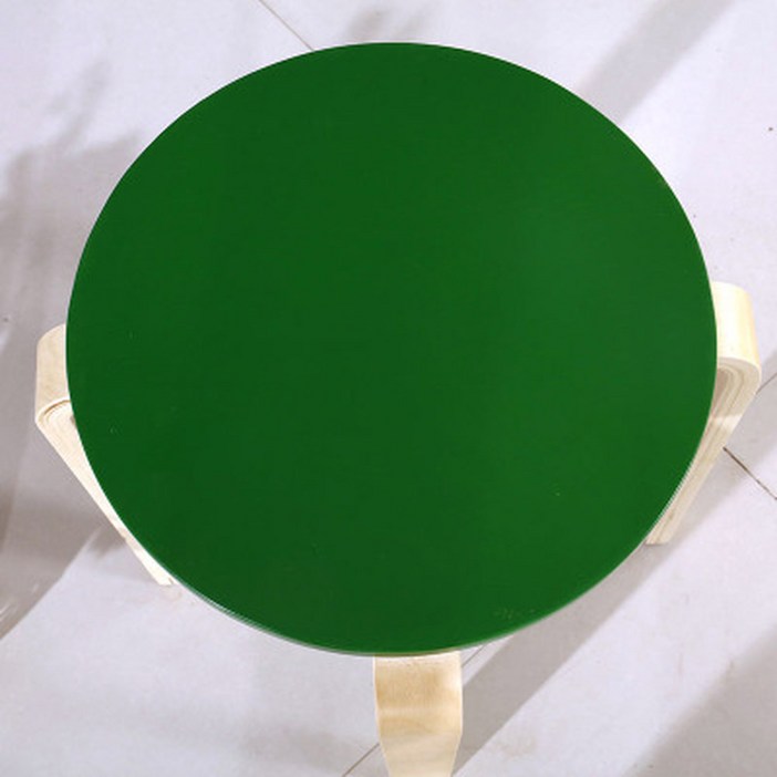 아르텍 스타일 스툴 의자 스텐 ORANGE 빠른배송 우드 STOOL