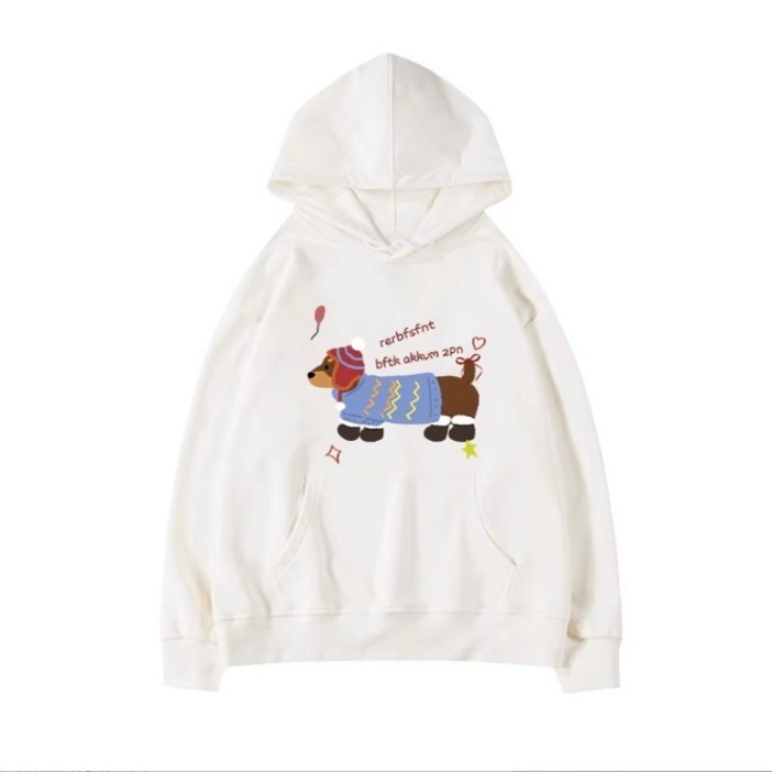 [Bahn,3컬러] 다스 후드 기모 맨투맨 티셔츠