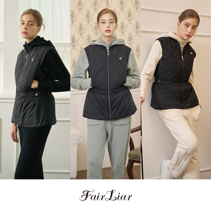 25FW 페어라이어 여성 윈터 코지 셋업 3종