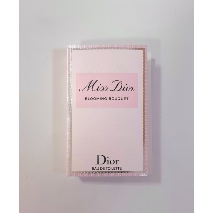 배송비 체험 디올 블루밍부케 오 드 뚜왈렛 샘플 체험 스틱향수