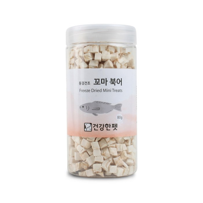 건강한펫 동결건조 꼬마트릿 북어 80g 건강한펫 동결건조 꼬마트릿 북어 80g