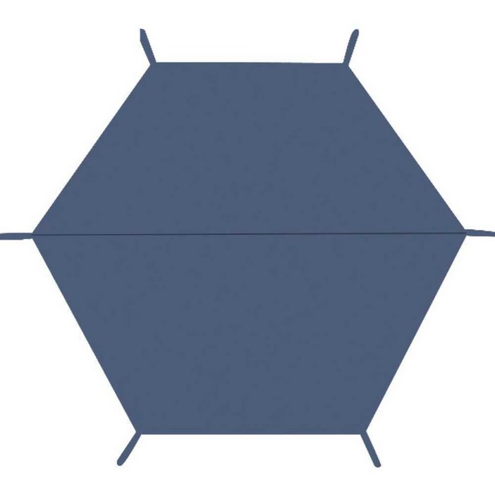 육각 자충매트 바닥 방수 공기 에어매트리스 자충에어침대 8mm 캠핑매트리스