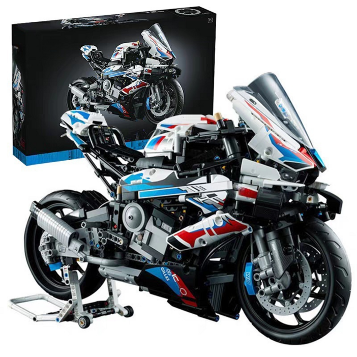 M1000RR 오토바이 1:5  블록세트 블록 호환블럭 프라모델  성인 조립놀이