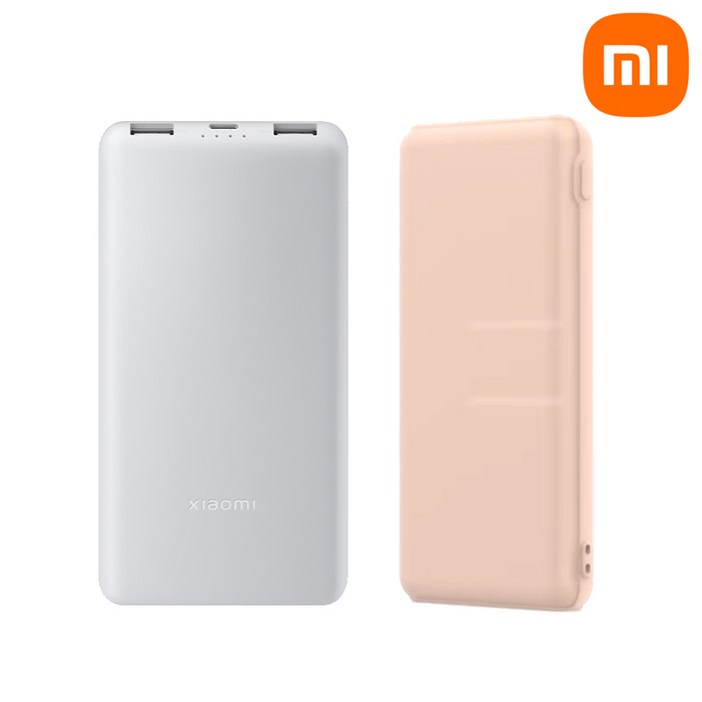 신제품 샤오미보조배터리 8세대 10000mAh+제이팀 실리콘케이스 고속충전 P16ZM 삼성 갤럭시 아이폰