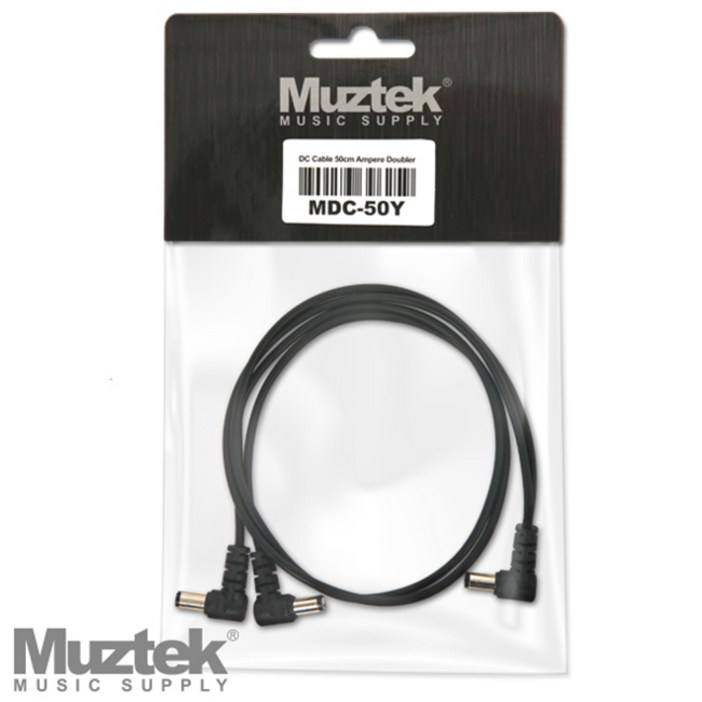 뮤즈텍 양방향 동일극성 DC 케이블 MDC50Y 50cm