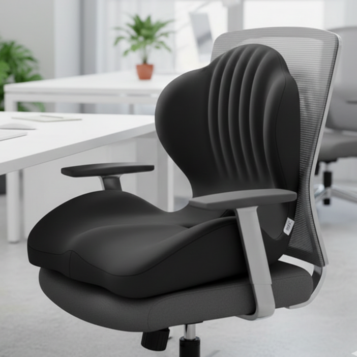 카모도 컴퓨터 의자허리쿠션