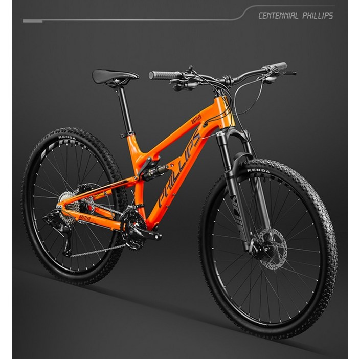 다운힐 MTB 산악자전거 소프트 테일 이중 충격 흡수 유압 더블 쇼크 업소버
