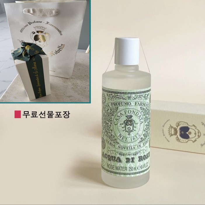 산타 마리아 노벨라산타마리아노벨라 아쿠아 디 로즈 250ml 장미수 스킨강남점