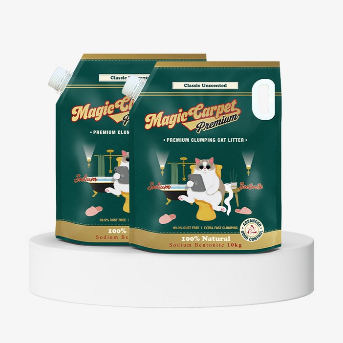 매직카펫 프리미엄 7kg 10kg 먼지없는 벤토나이트 모래 매직카펫 프리미엄 7kg 10kg 먼지없는 벤토나이트 모래