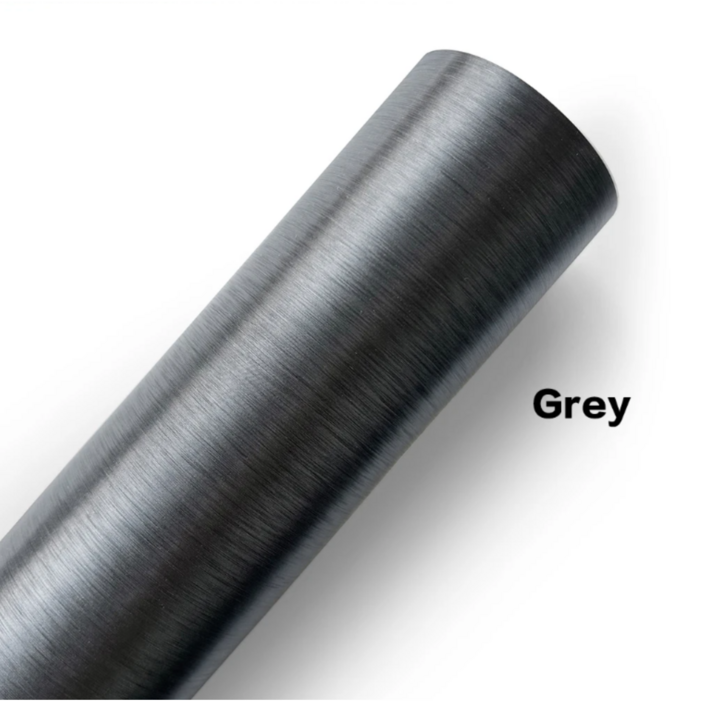 MN 자동차 랩핑 시트지 메탈 랩핑지, 1개, 메탈그레이 폭30cm x 길이152cm