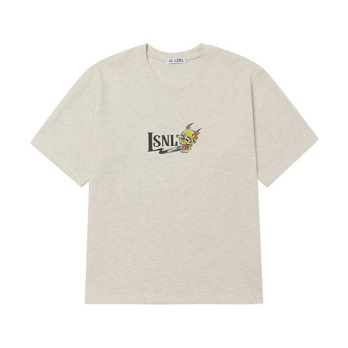 LSNL 24SS NC KILLED CUTICLE STAR 반팔 로고 티셔츠 LSNL 24SS NC KILLED CUTICLE STAR 반팔 로고 티셔츠