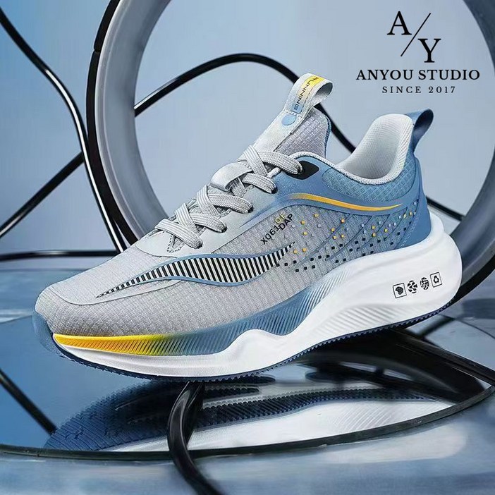 ANYOU 남여공용 운동화 런닝화 편안한 경량 조깅화 남성 여성 헬스화 통기성