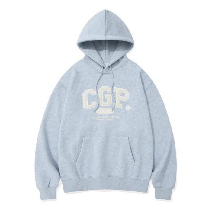 코드그라피 CGP 아치 로고 후드티_스카이블루 매장정품 173671