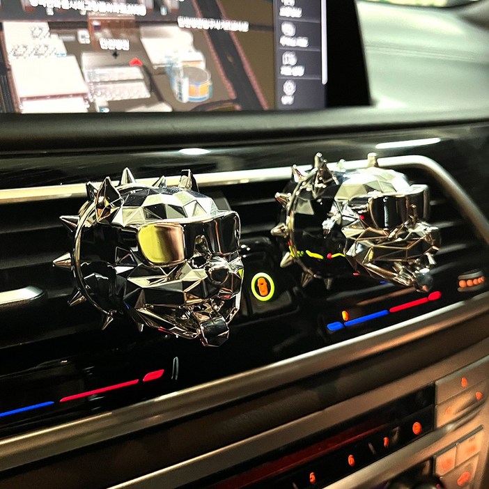 11세트 픽도큐먼트 헥도그 차량용 불독방향제 디퓨저 2개, 1개