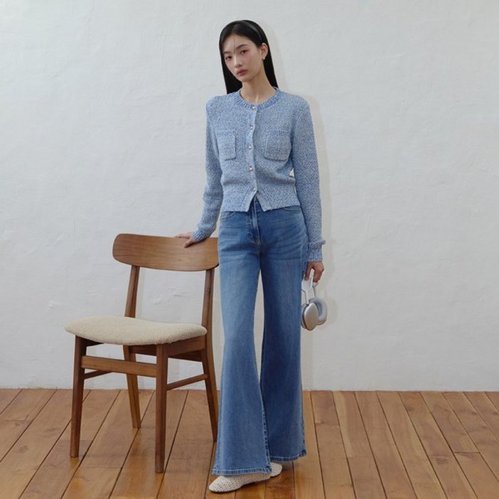 백화점매장출고 잇미샤 25 SS 와이드 데님 팬츠 ITP5ZDP460