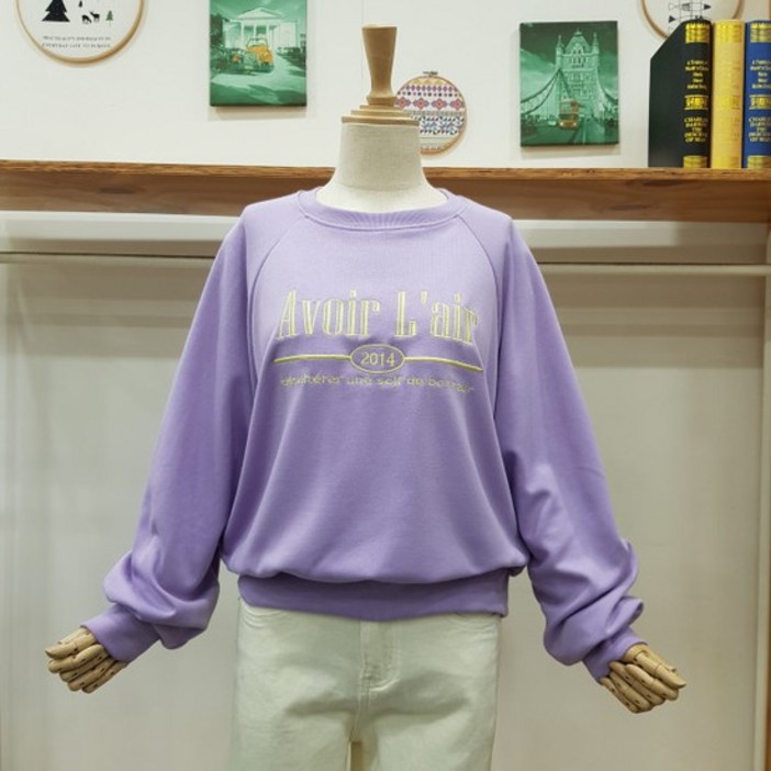 레코브 자수나그랑맨투맨LC41D3LT011XPU