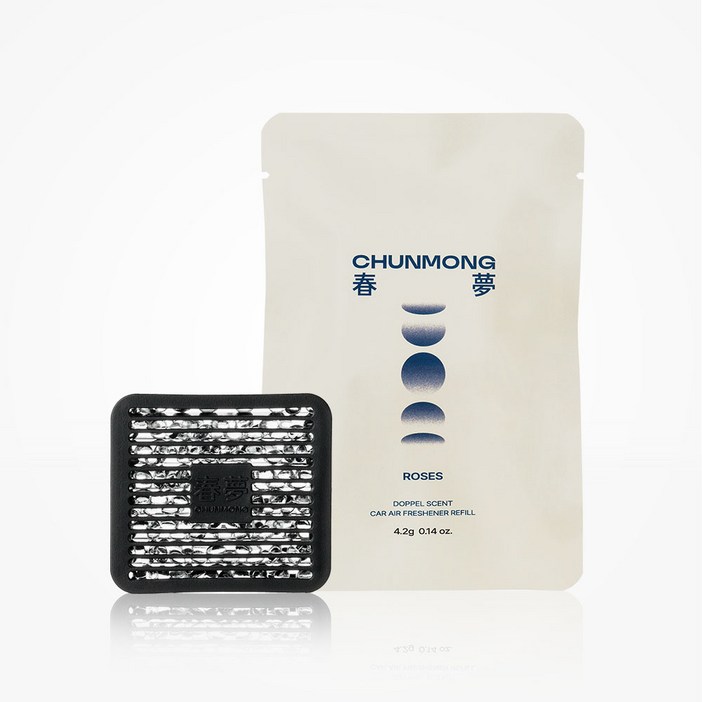 춘몽 도플 차량용 방향제 리필 조말론 차량용 방향제 호환, 1개, 조말론호환로즈